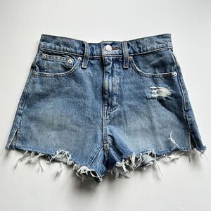 Madewell The Perfect Jean Short Light Wash Distressed Cutoffs Women’s Size 23‎